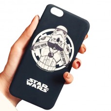 iPhone 6 6s Plus 5.5 - Star War Glow in the Dark Rubber Touch PC Hard Protective Phone Cover Case